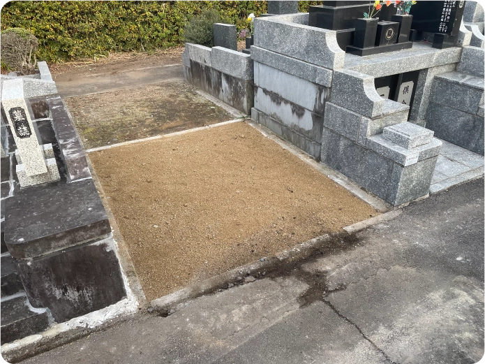 更地化・納骨堂へ改装